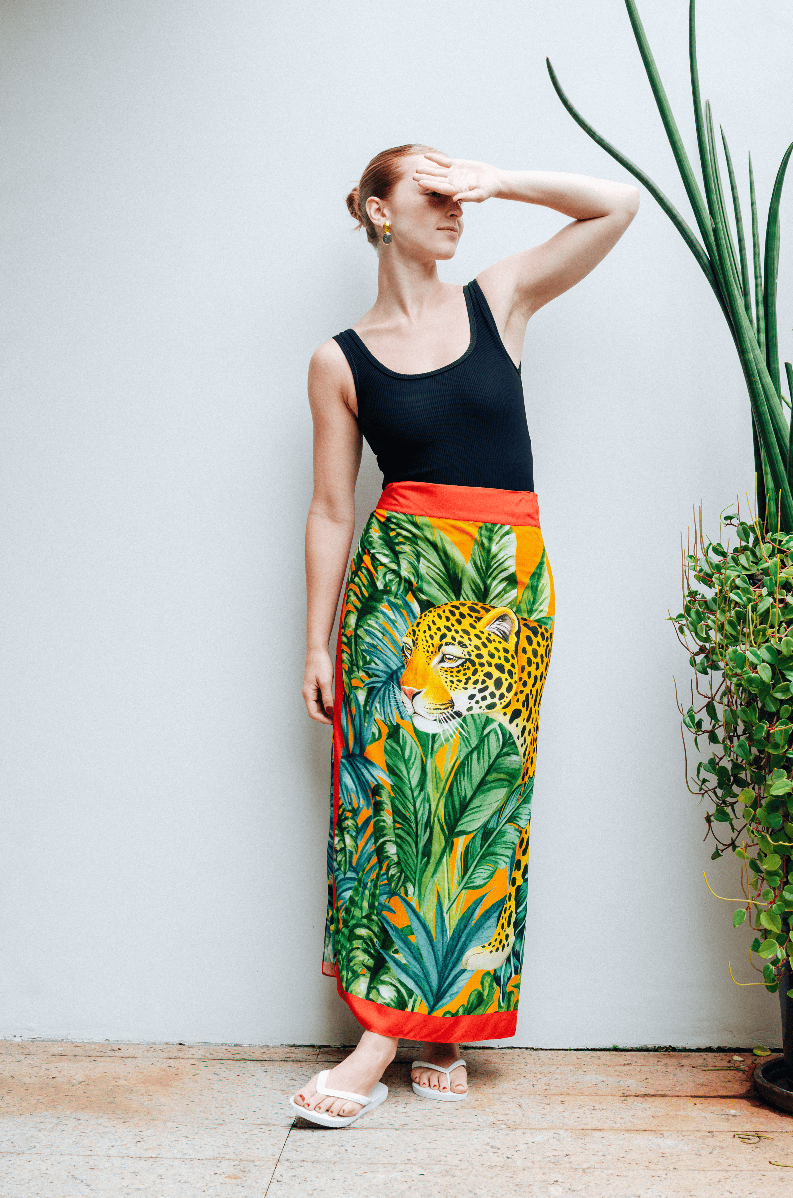 Watercolor Tropical Skirts
