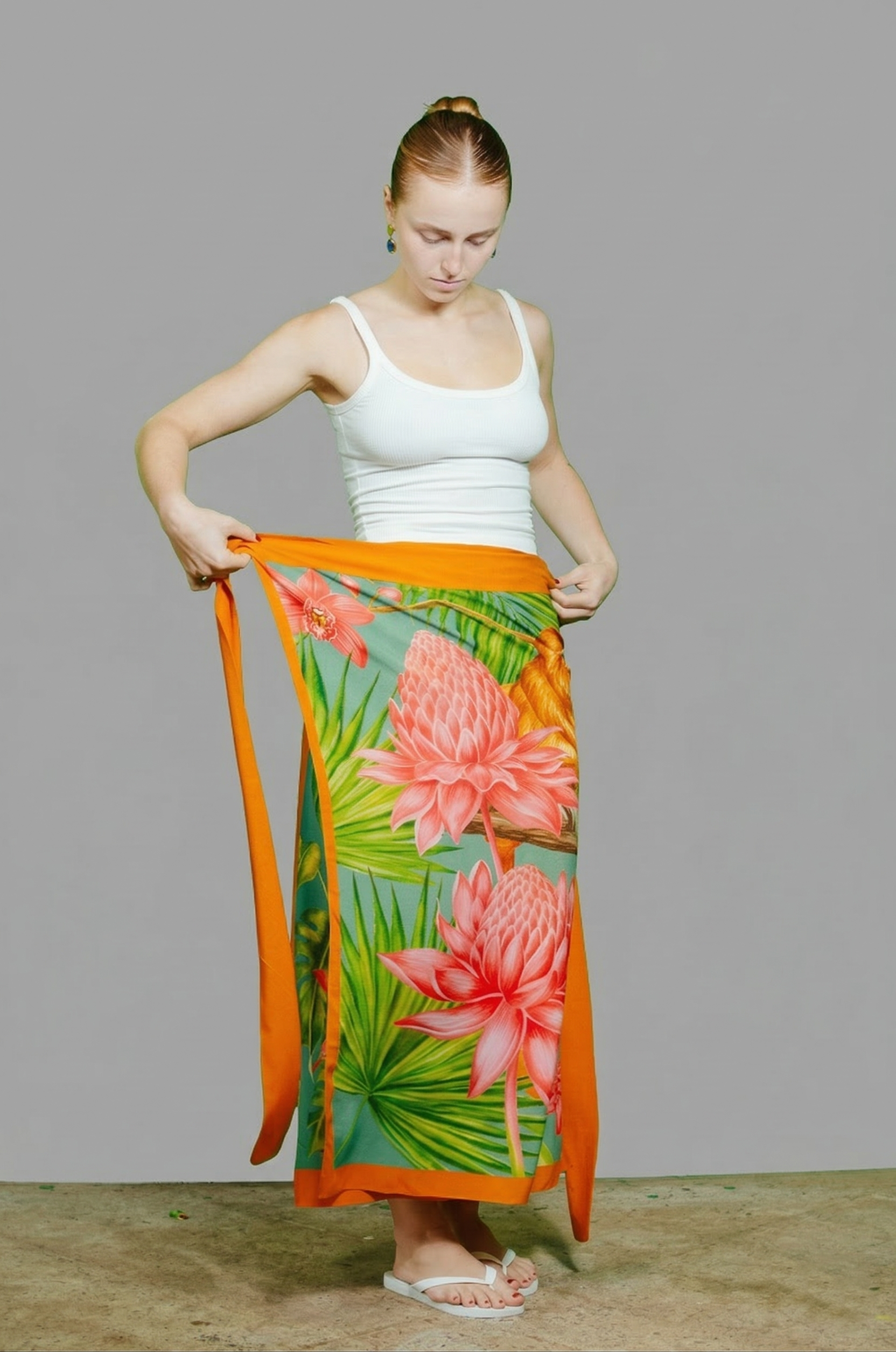 Wrap Skirt - Golden Lion Tamarin