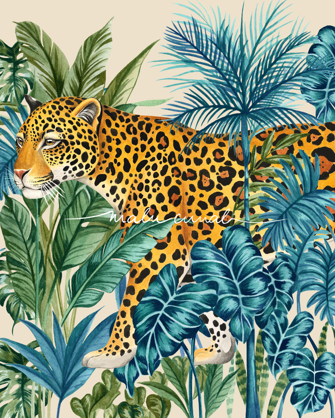 Jaguar Tropical Jungle