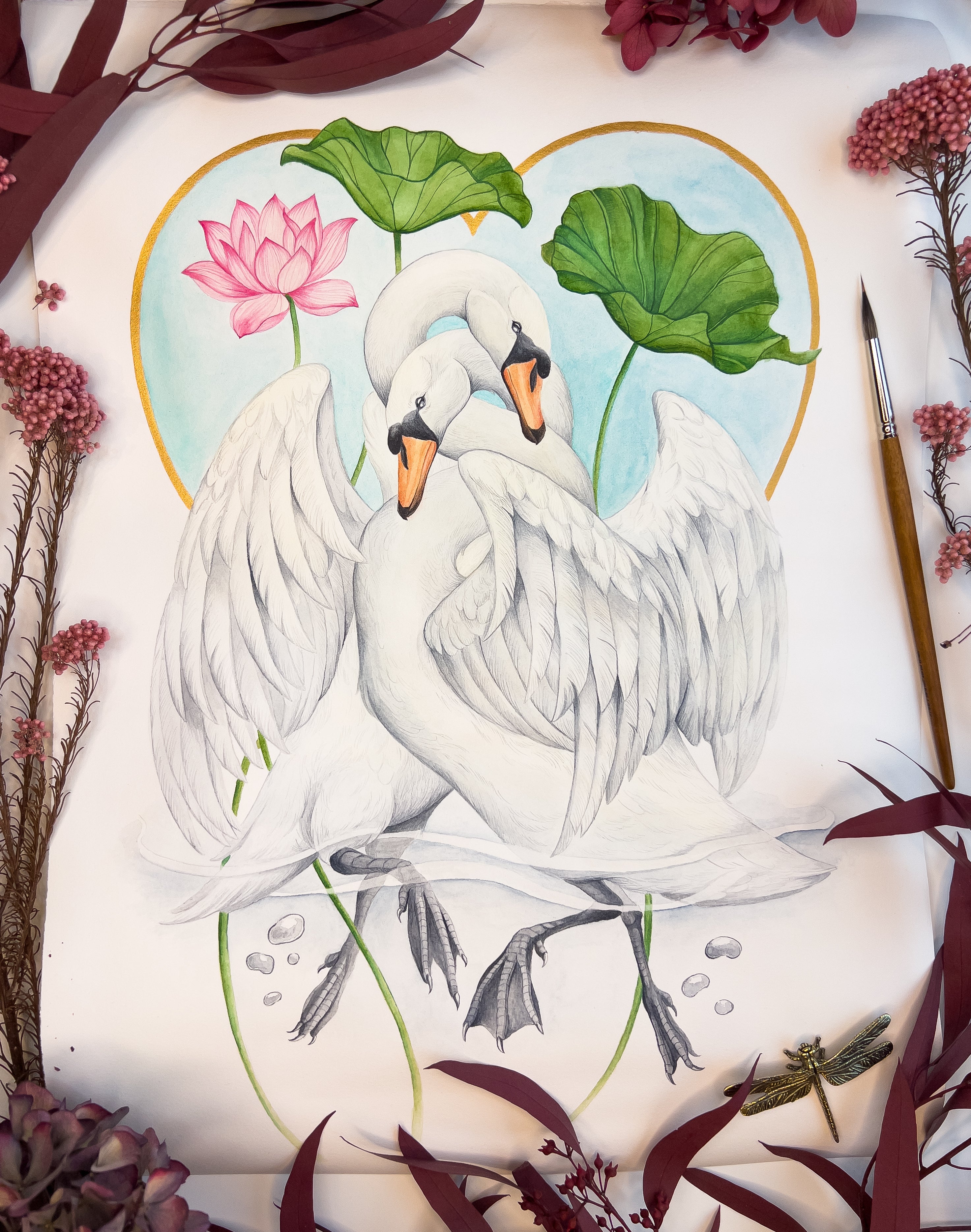 Swan Love