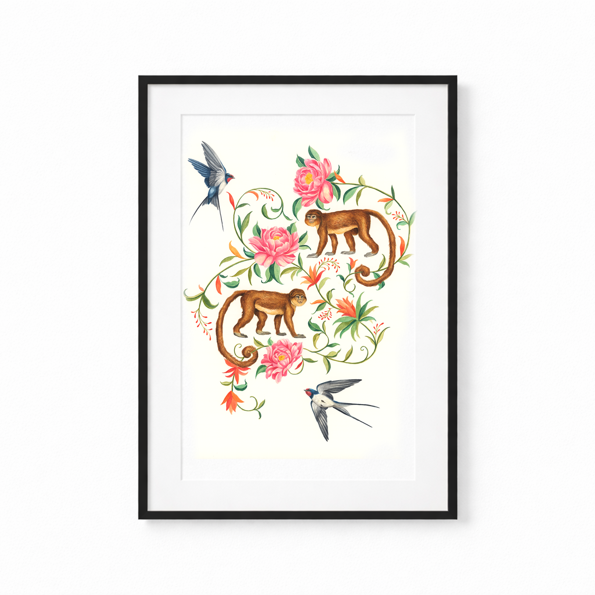 Monkey & Swallow